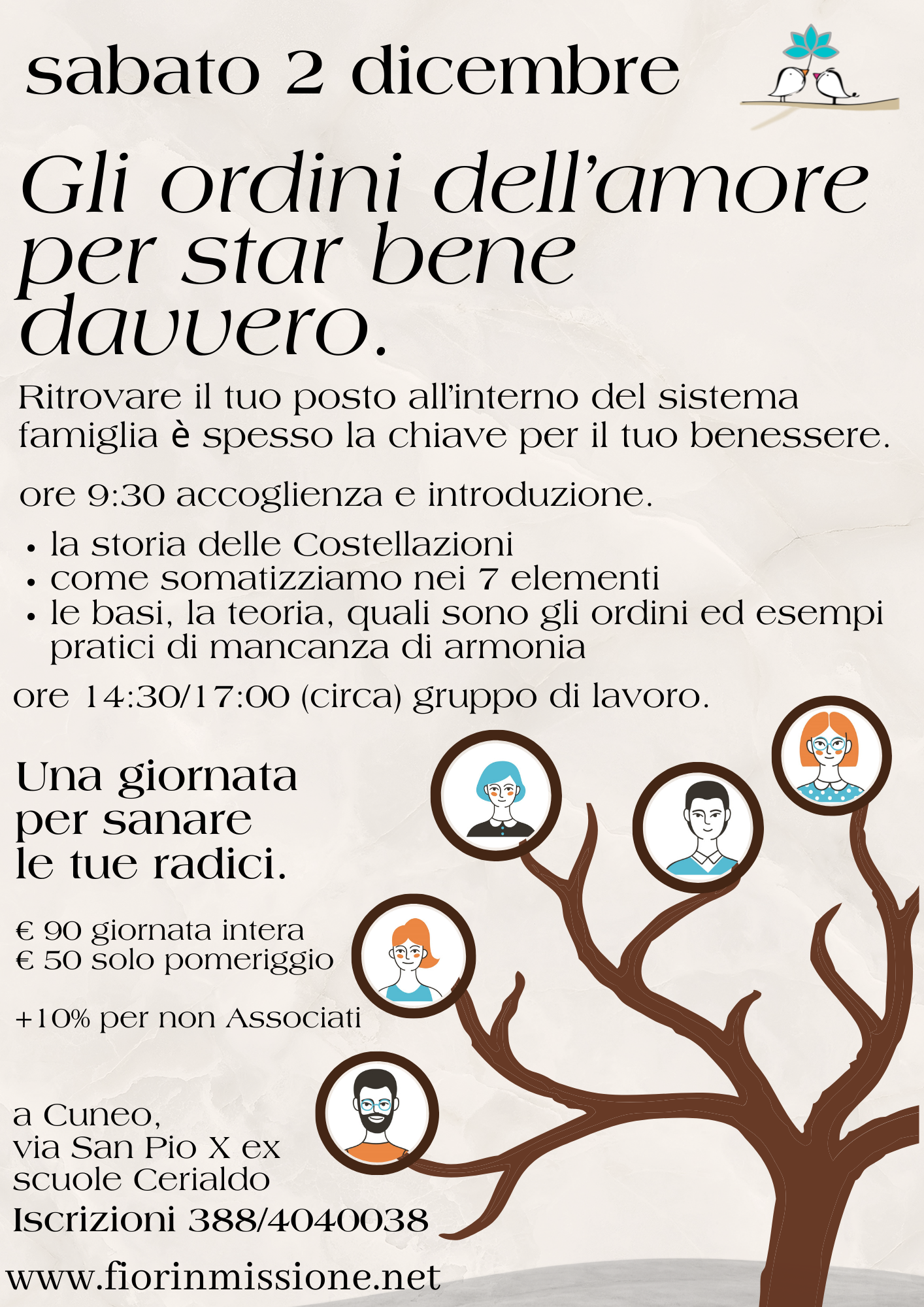 Incontro Costellazioni sistemiche e spirituali.